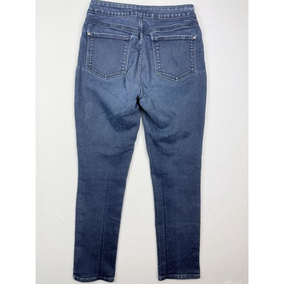 NOT YOUR DAUGHTERS Lift Tuck Technology Jean Size 10 Womens Blue Denim, USA Made - Picture 2 of 10